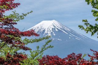 メイドインジャパンの象徴としての富士山、の写真画像